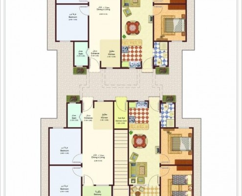 Makadi Type 3 ground floor plan